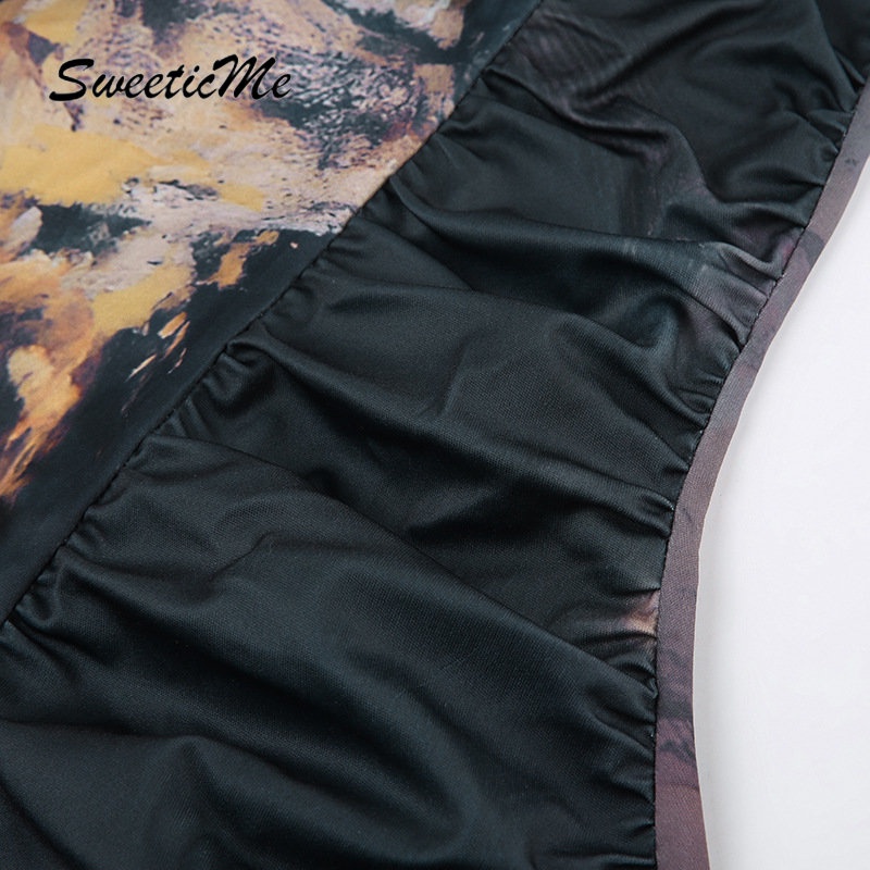 Đầm Ngắn Dáng Ôm Màu Tương Phản Thời Trang 2023 Dành Cho Bạn Nữ