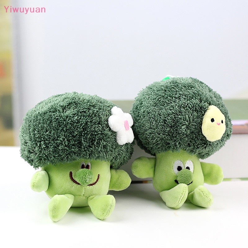< Yiwuyuan > Đồ chơi nhồi bông Hình Rau Củ Broccoli Mềm Mại Dễ Thương Làm Quà Tặng Cho Bé Mới