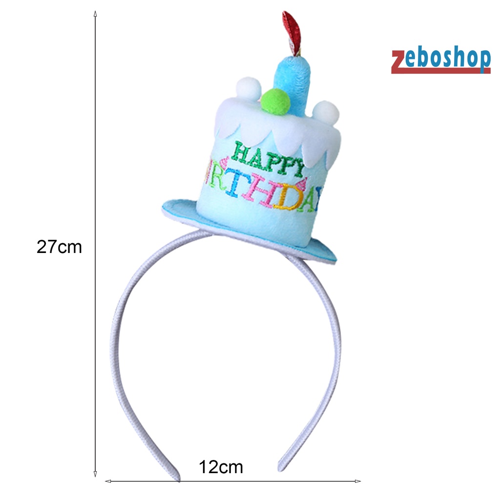 Cài Tóc Thủ Công Màu Sắc Tươi Sáng Tùy Chỉnh Trang Trí Tiệc Sinh Nhật Cho Bé