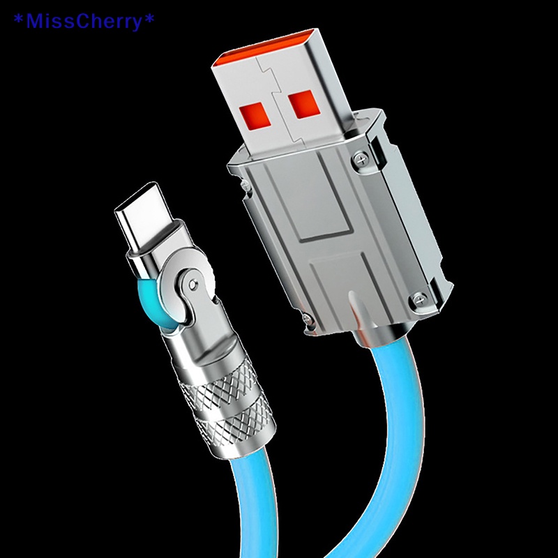 Dây Cáp Sạc USB Xoay 180 Độ TPE Dành Cho Điện Thoại Di Động Mới