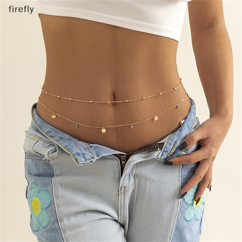 Chuỗi Hạt Đeo Hông Nhiều Lớp Phong Cách Boho Thời Trang Mùa Hè Cho Nữ