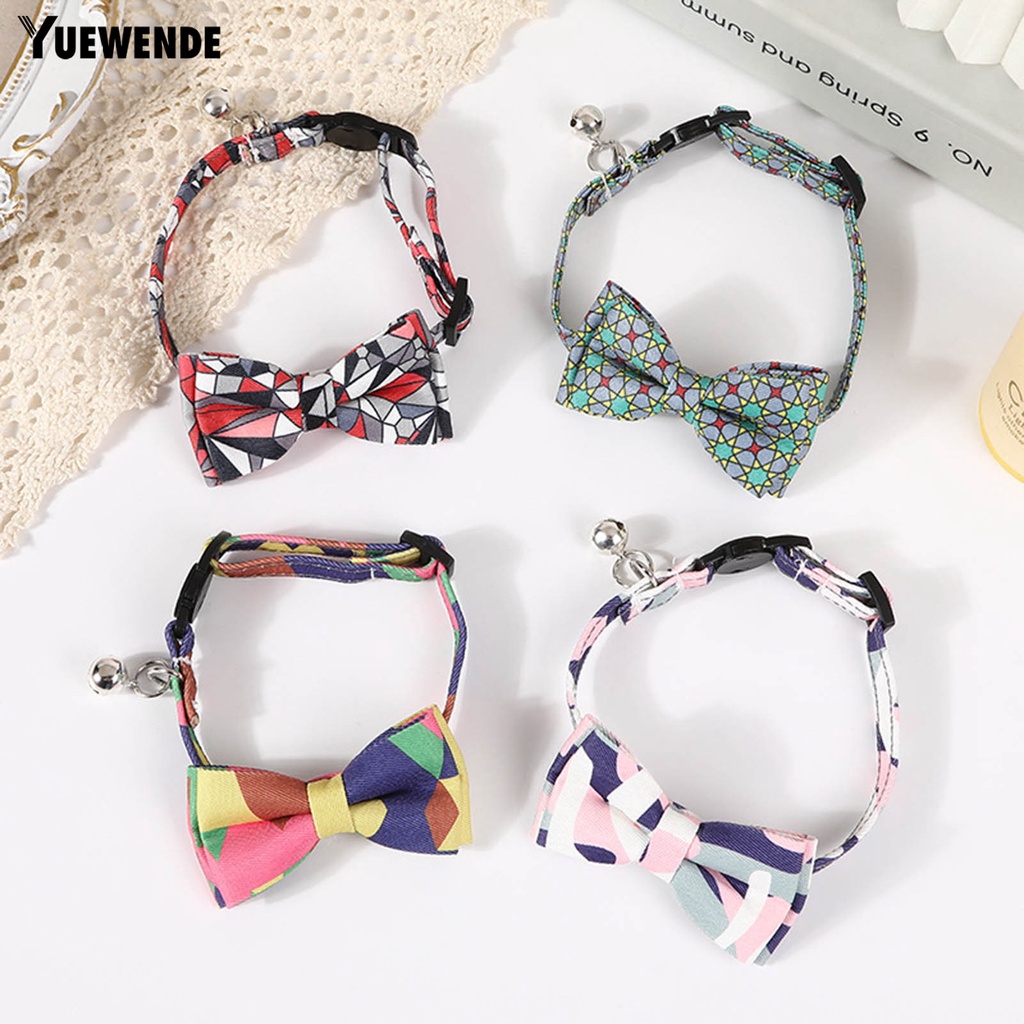 Vòng Cổ Đính Nơ Thoáng Khí Dành Cho Thú Cưng