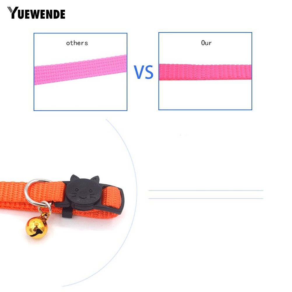 Vòng Cổ Nylon Gắn Chuông Thời Trang Cho Thú Cưng