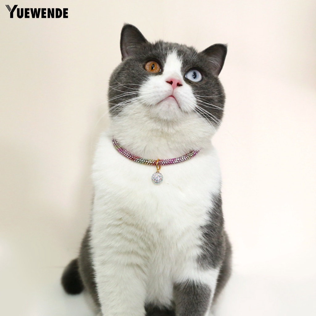 Vòng Cổ Nhiều Màu Sắc Đính Đá Cho Thú Cưng