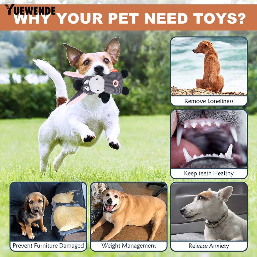 Đồ Chơi Hình Chú Lừa Có Tiếng Kêu Cho Thú Cưng