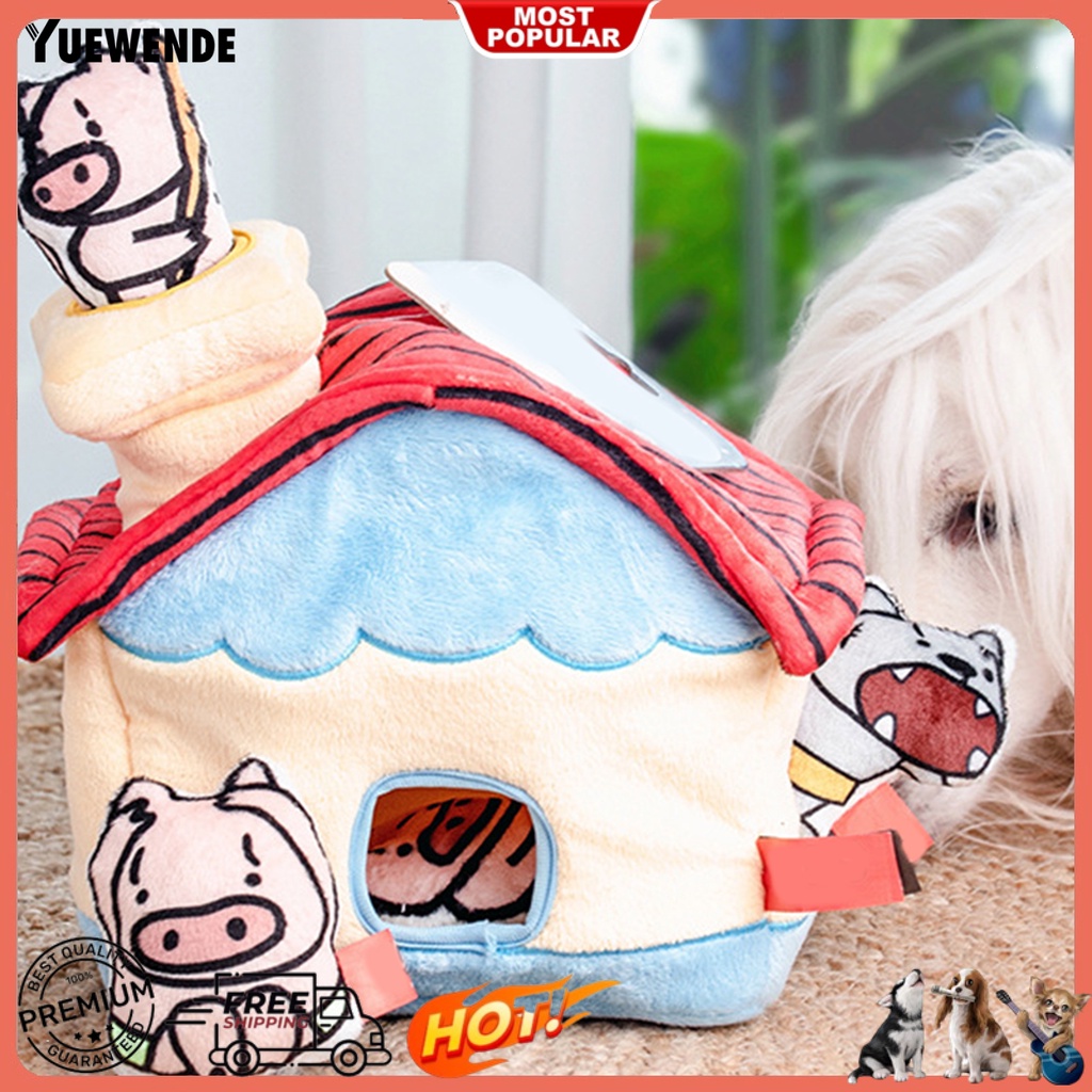 Đồ Chơi Huấn Luyện Chó Hoạt Hình Chống Cắn Kèm Thiết Bị Kêu Vui Nhộn