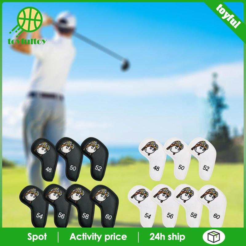 Bộ 7 Vỏ Bọc Đầu Gậy Đánh Golf Bằng Sắt Kiểu Cổ Điển