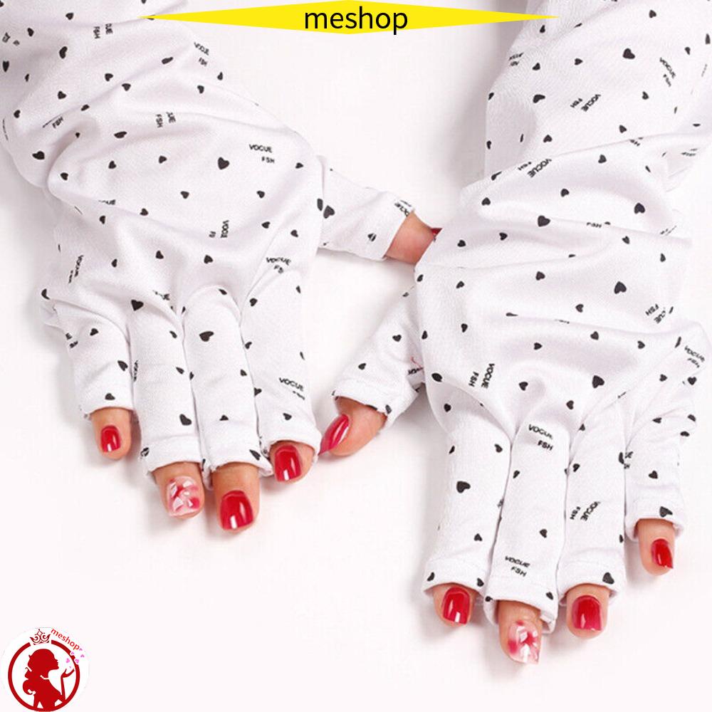 Găng Tay Gel Uv Màu Đen Chống Tia Uv Bảo Vệ Móng Mang Đi Tiện Dụng