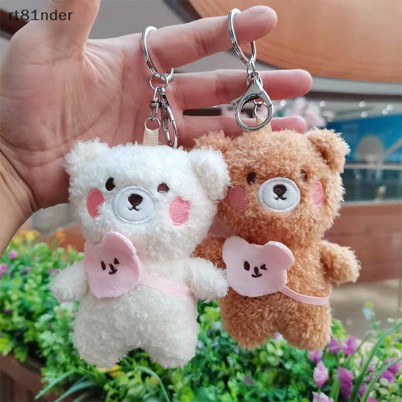 Rt Móc Khóa Gấu Bông Mini 12cm Dễ Thương