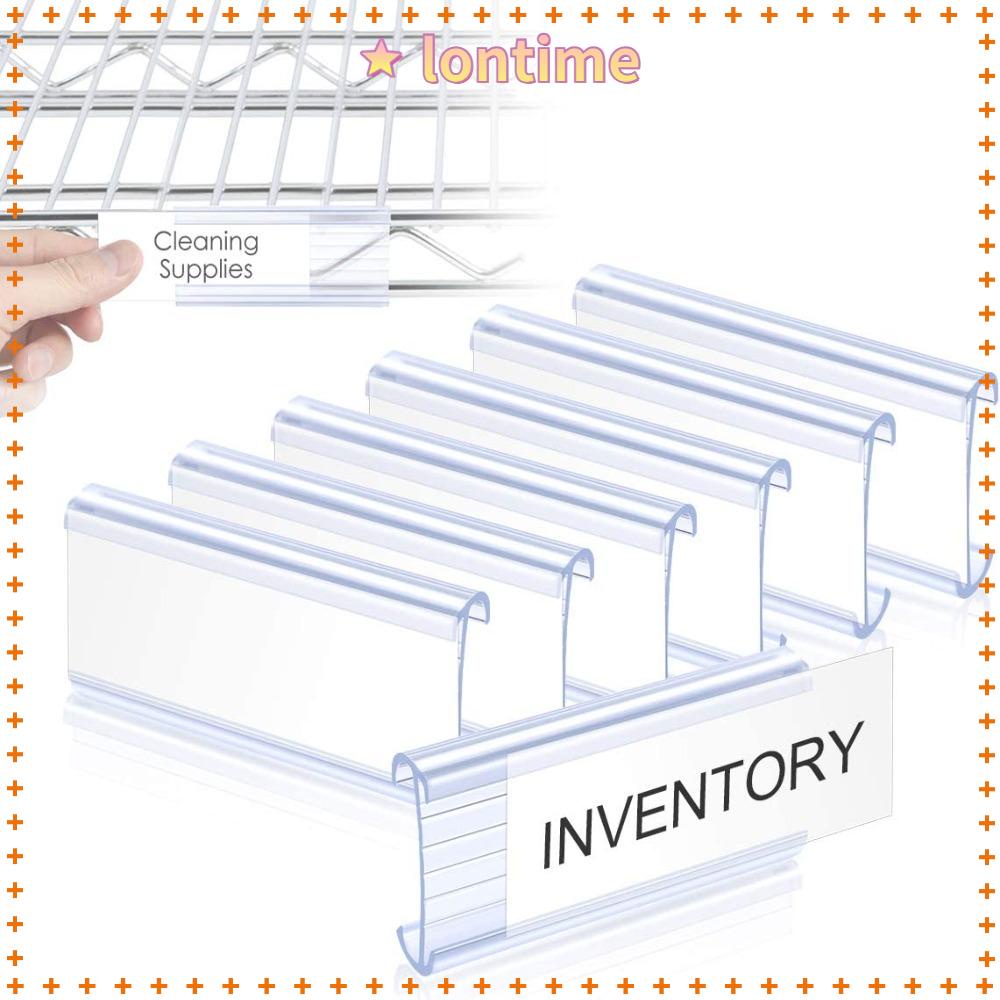 Set 30 Kẹp Giữ Thẻ Ghi Chú Bằng Nhựa Có Thể Tái Sử Dụng