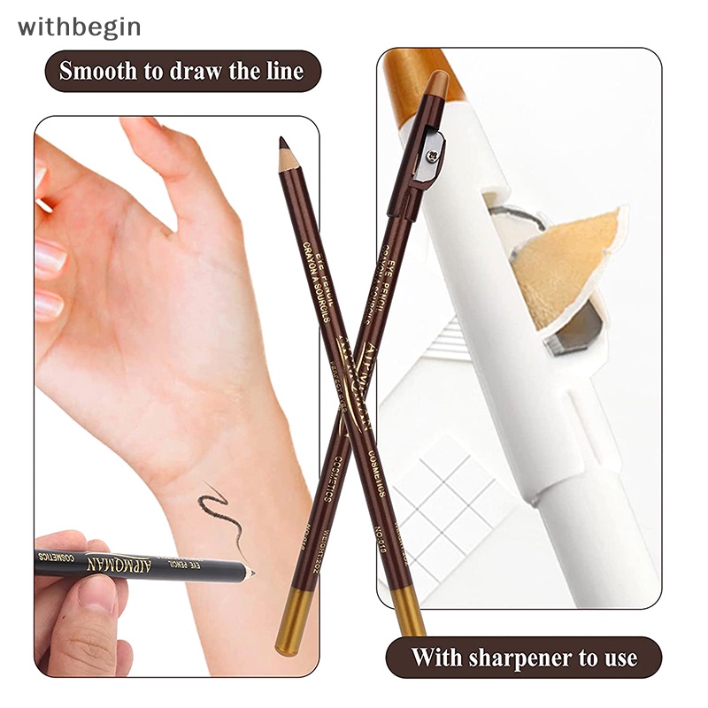 1 Bút Kẻ Đường Chân Tóc Kèm Đồ Chuốt Tiện Dụng