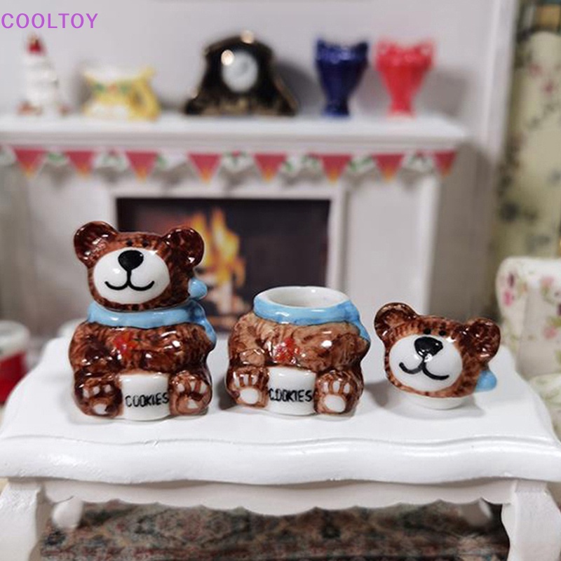 Hũ Đựng Kẹo Bằng Gốm 1: 12 Trang Trí Nhà Búp Bê