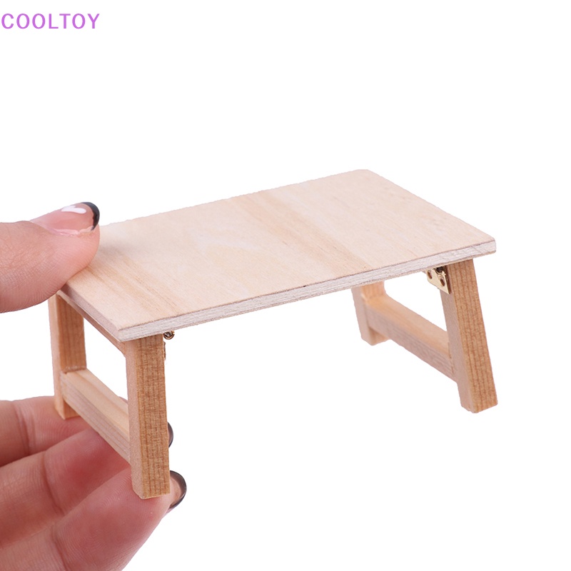 Bàn Gấp Mini Trang Trí Nhà Búp Bê Tỉ Lệ 1 / 12