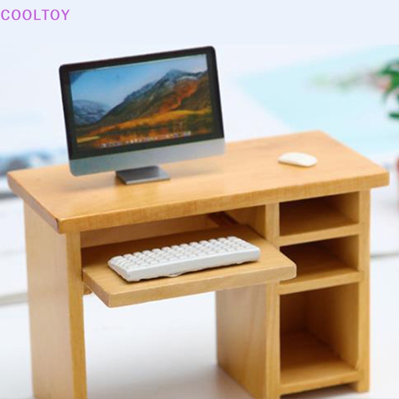 Bộ Bàn Phím Và Chuột Mini Tỉ Lệ 1 / 12 Cho Nhà Búp Bê