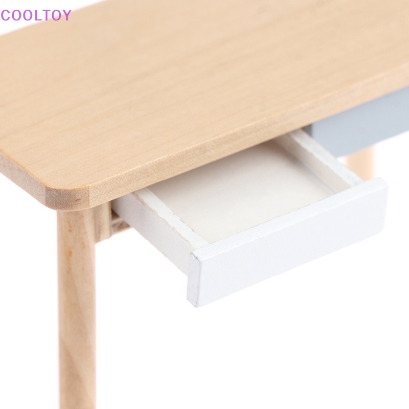 Mô Hình Bàn Máy Tính Phong Cách Bắc Âu Tỷ Lệ 1 / 12 Độc Đáo Trang Trí Nhà Búp Bê