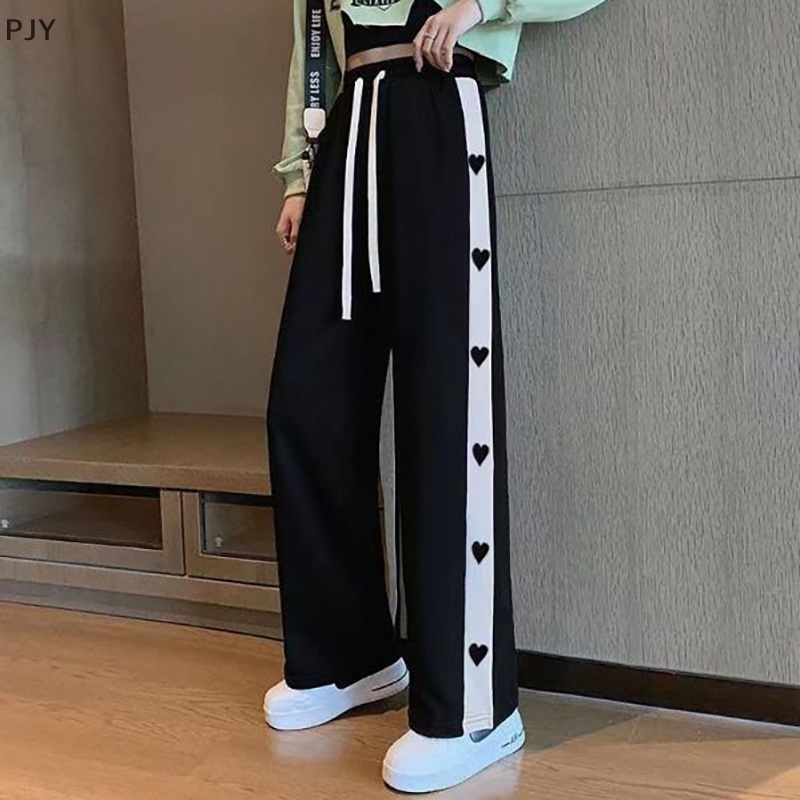 Quần Baggy Lưng Cao Ống Rộng Mềm Mại Cỡ Lớn Thời Trang Cho Nữ PJ