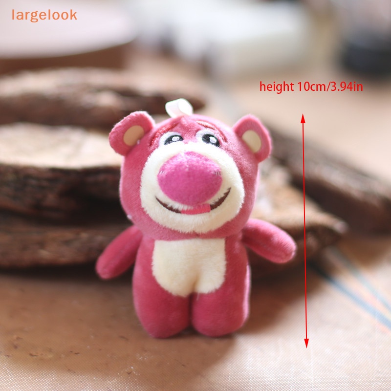 Móc Khóa Gấu Nhồi Bông Mềm Mại Đáng Yêu 10CM