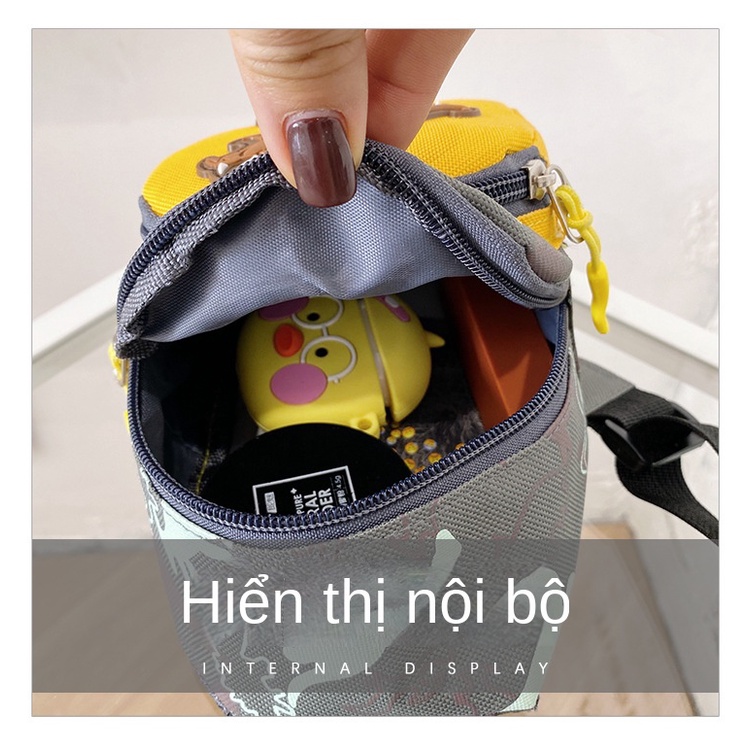 Túi Nhỏ Đeo Chéo Ngực / Hông Hình Khủng Long Thời Trang Cho Bé Trai