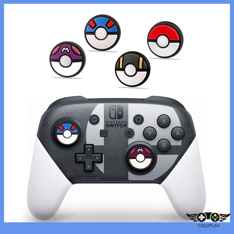 4pcs Pokemon Scarlet and Violet Silicone Analog Thumb Stick Grip Caps For PS5/PS4/Xbox One/Switch Pr