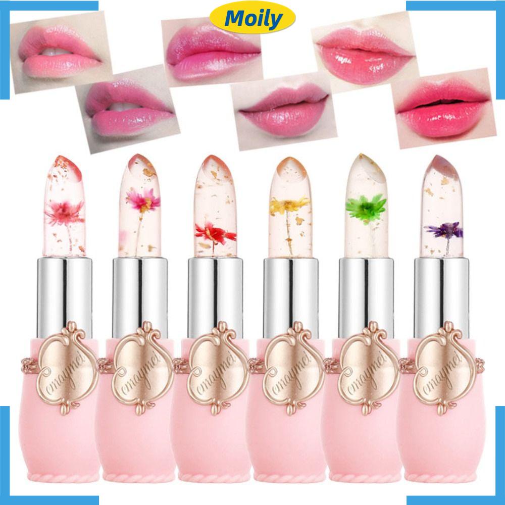 MOILYVN Son Thạch Pha Lê Dưỡng Ẩm Thay Đổi Màu Sắc Theo Nhiệt Độ