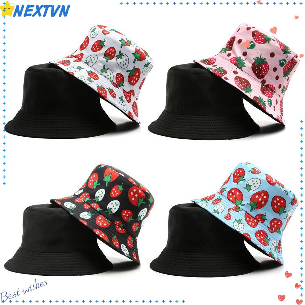 Mũ Tai Bèo Hai Mặt Chống Nắng Thời Trang Cho Cặp Đôi