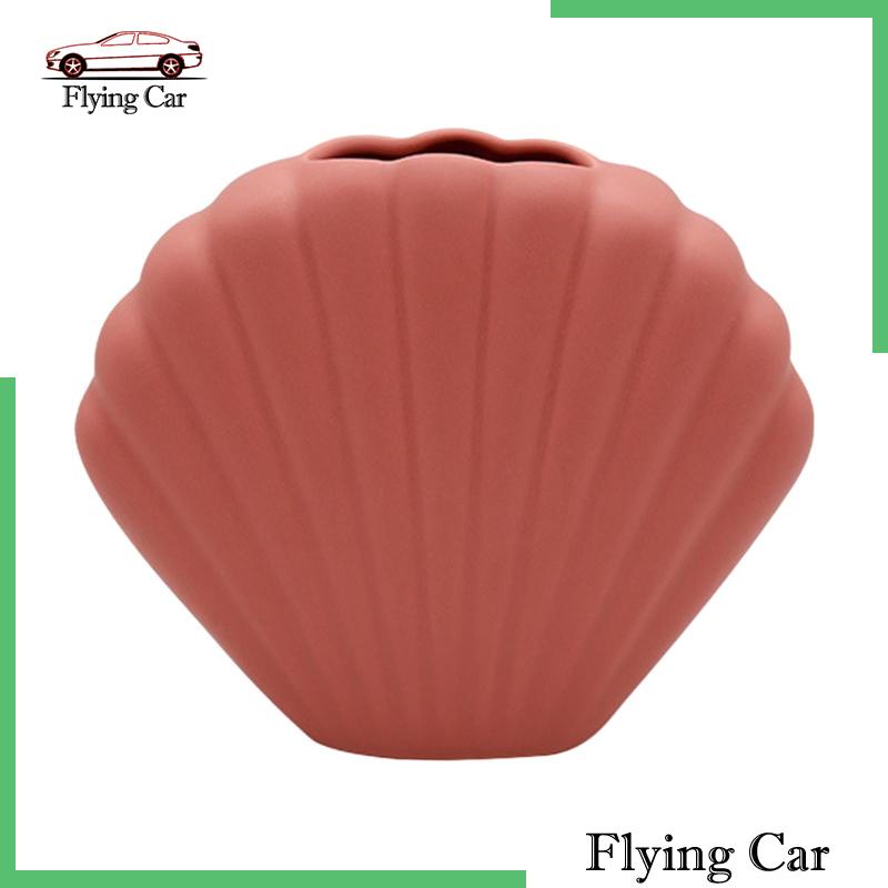 Lọ Hoa Bằng Sứ Hình Vỏ Sò Độc Đáo Trang Trí Tiệc Cưới / Nhà Cửa 2