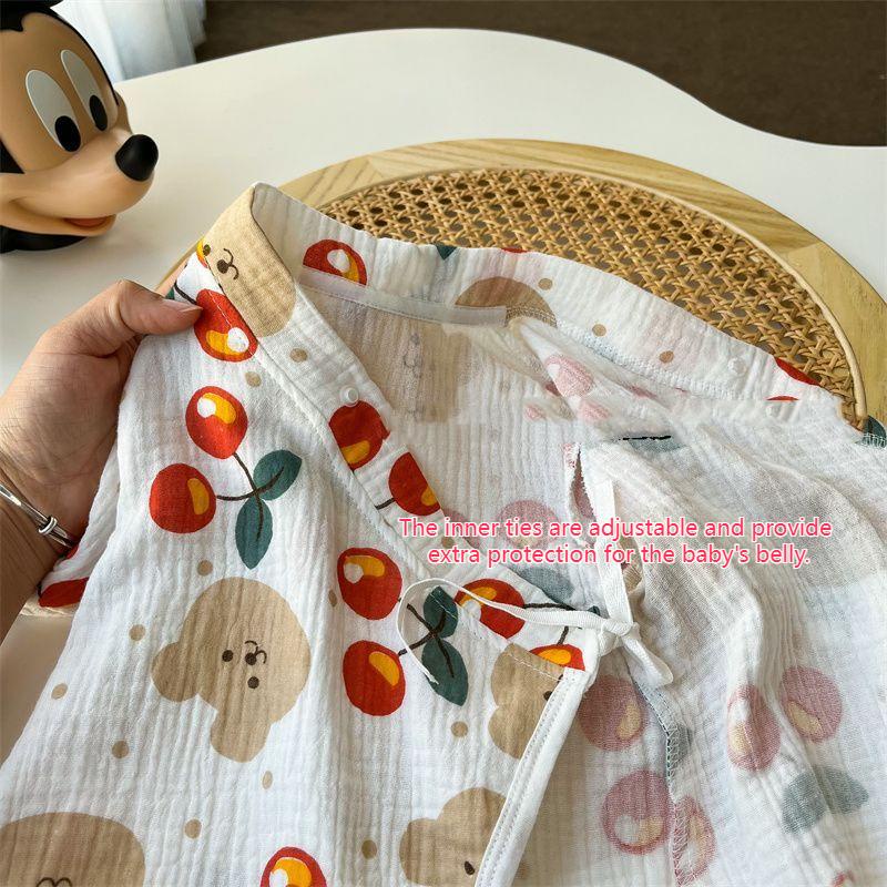 Bộ Body Cho Bé Trai Bộ Body Cho Bé Sơ Sinh Jum Cho Bé Gái Áo Liền Quần Tay Dài Bằng Cotton In Họa Tiết Hoạt Hình Động Vật Dễ Thương Thời Trang Mùa Hè Cho Bé Sơ Sinh