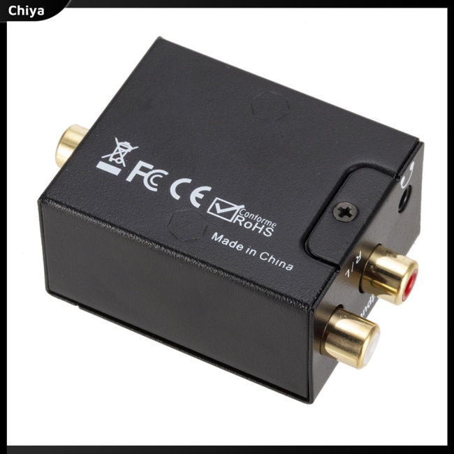 Bộ Chuyển Đổi Giải Mã Âm Thanh Kỹ Thuật Số Giắc Cắm 3.5mm Sang Analog Aux - rca L / r