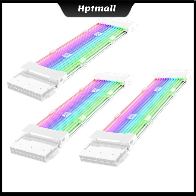 Dây Cáp Nối Dài Nguồn 24pin 5v Argb Linh Hoạt Cho Bảng Mạch Đồ Họa Máy Tính Thẻ