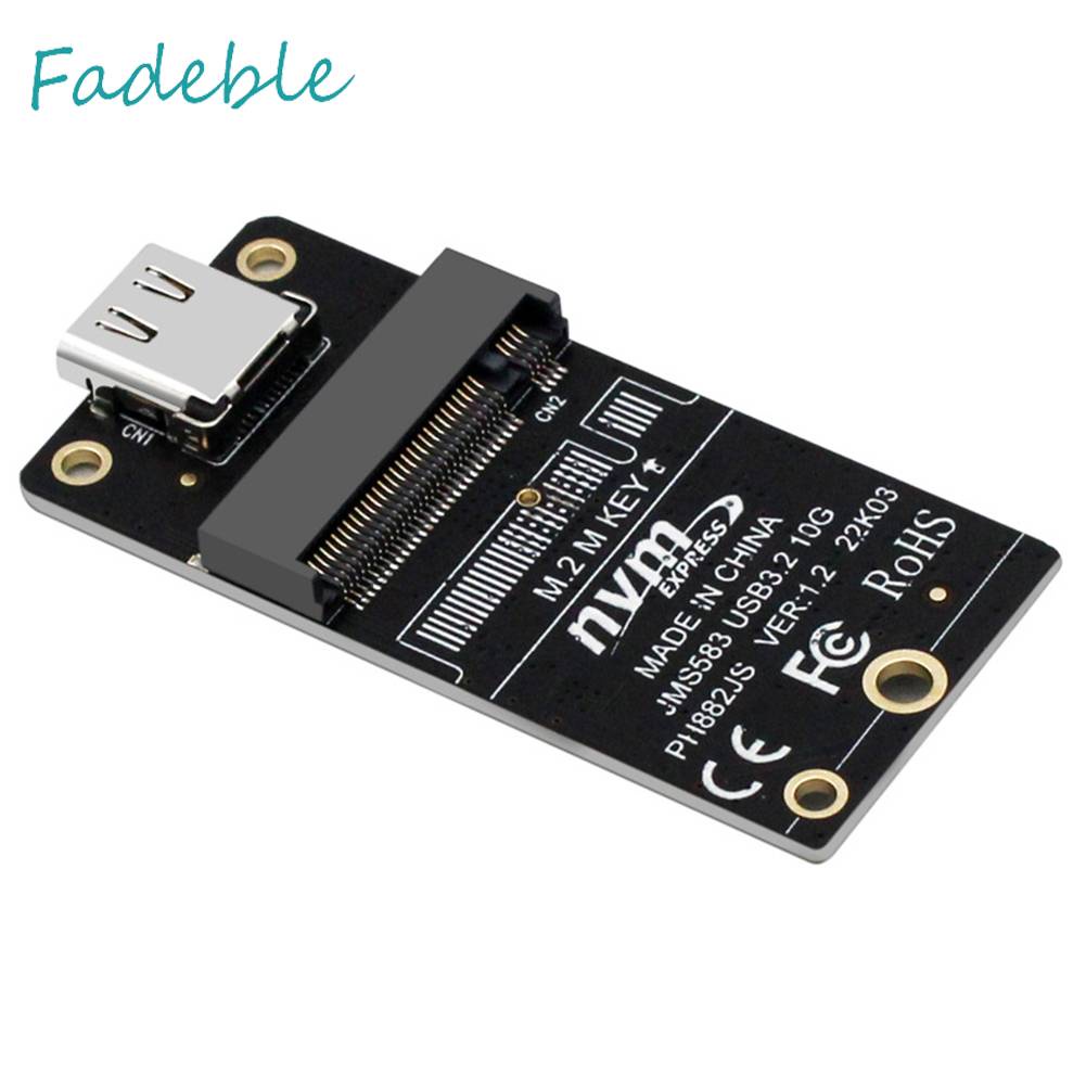 Thẻ Chuyển Đổi NVME M.2 Sang Type-C SSD 10Gbps Hỗ Trợ 2230 2242 2260 2280