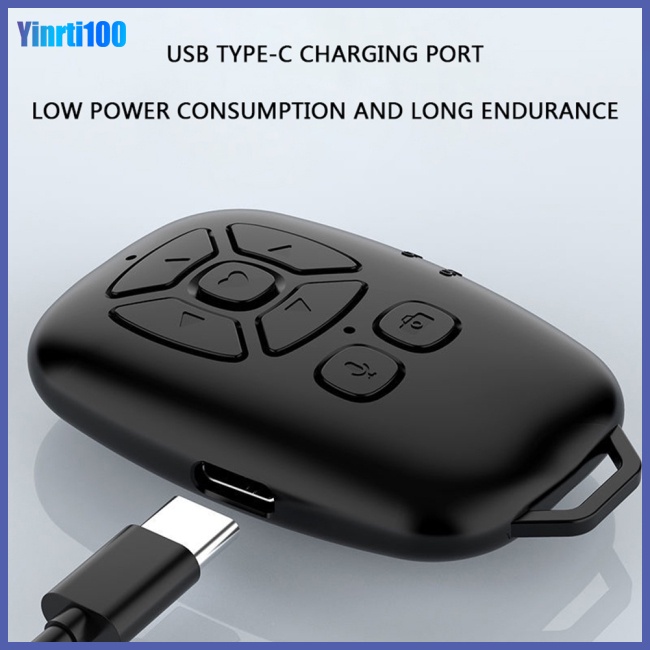 Bộ Điều Khiển Chụp Ảnh Selfie Kết Nối Bluetooth Cho Điện Thoại