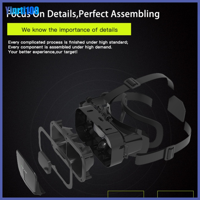 Kính Thực Tế Ảo 3d Yinrti G10 Shinecon VR Cho Iphone Android