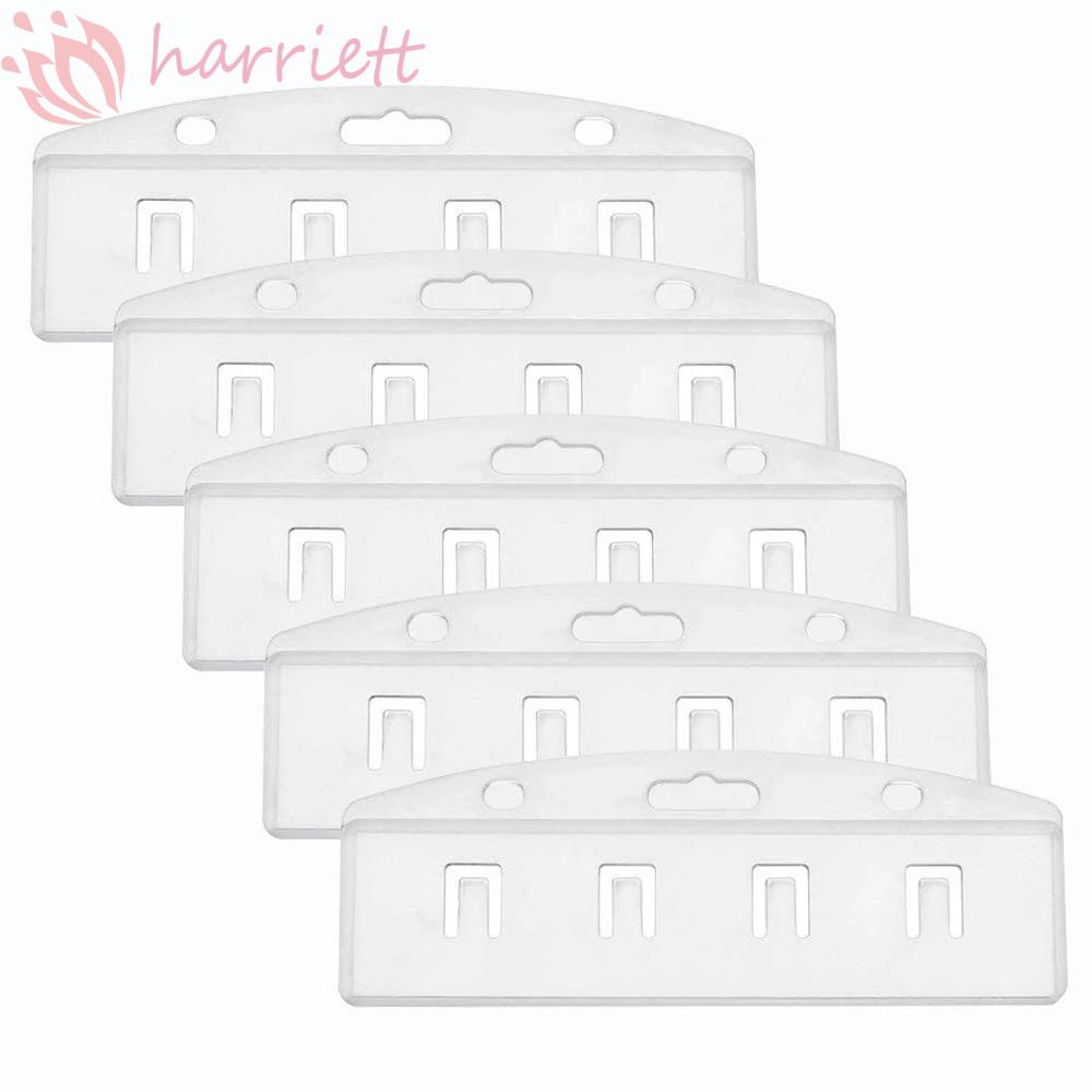 Set 5 Vỏ Bọc Thẻ Bằng Nhựa Phong Cách Doanh Nhân