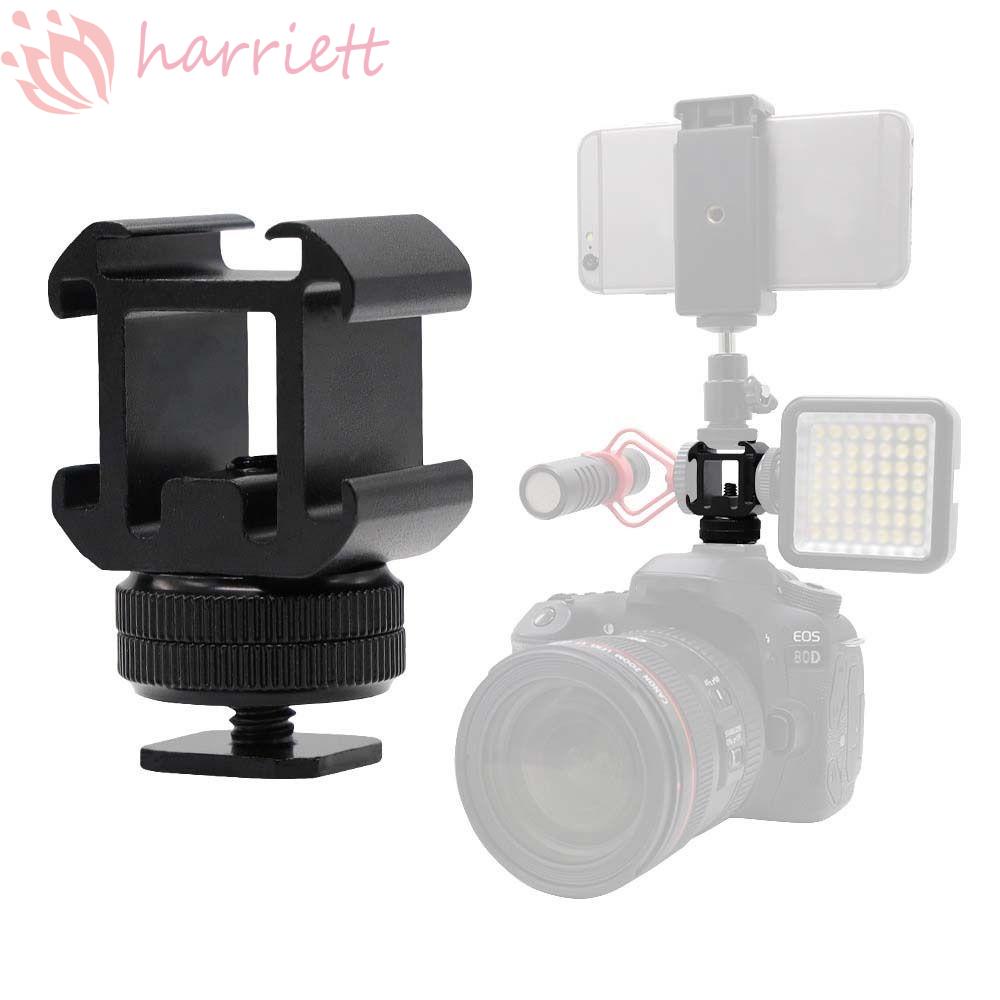 Giá Đỡ Đèn Flash Máy Ảnh DSLR Đa Năng Kèm Ốc Vít Kép