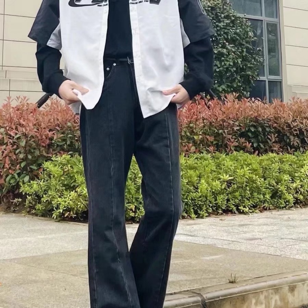 [Reviving Same Style] Áo Sơ Mi Ngắn Tay Dáng Rộng Phong Cách Đường Phố Mỹ Retro PCMY