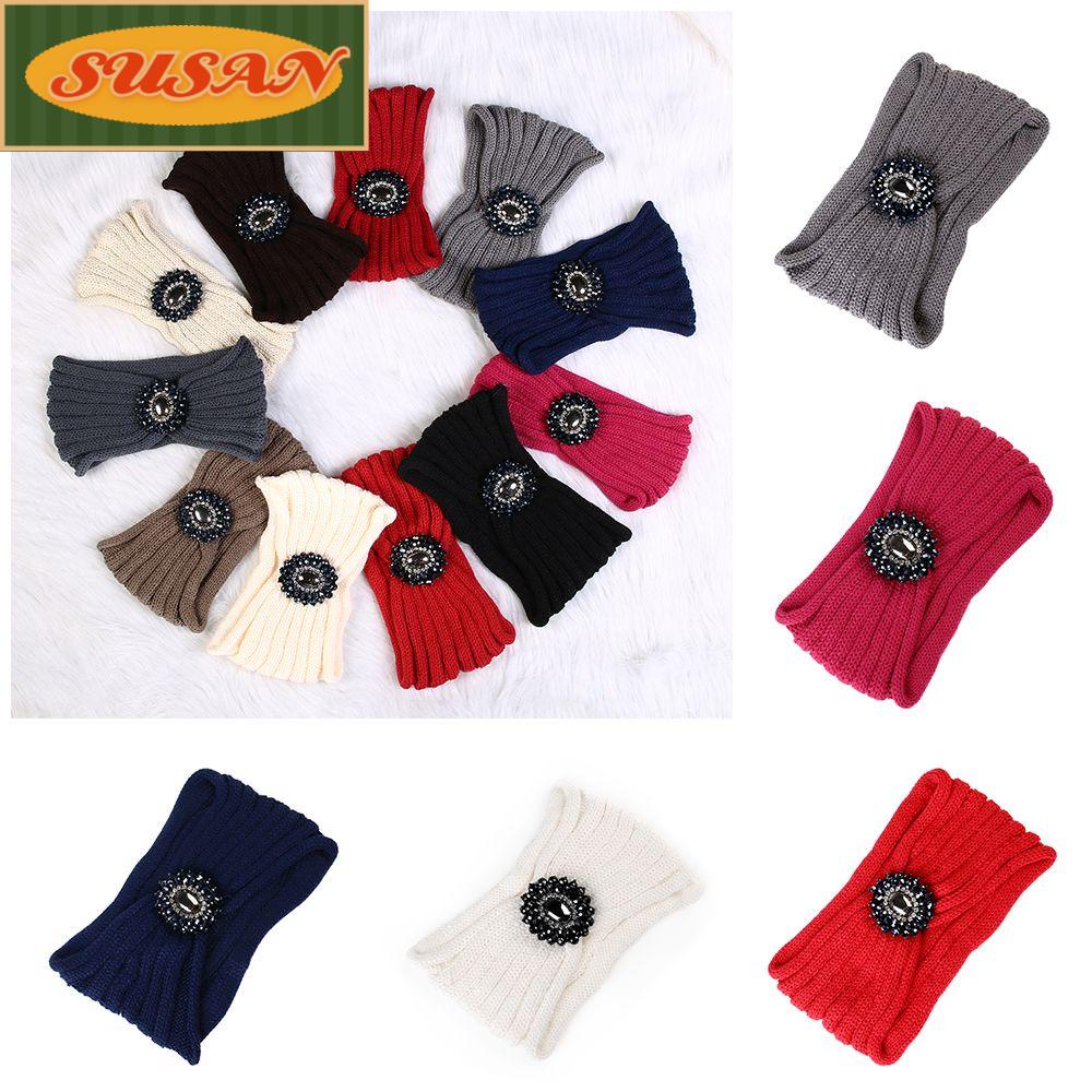 Băng Đô Len Co Dãn Thời Trang Cho Nữ