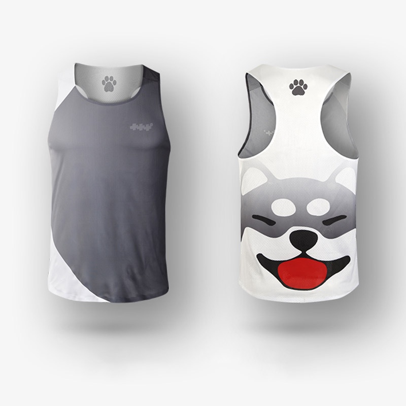 HANLU Áo Ba Lỗ Thể Thao marathon Trọng Lượng Nhẹ Thoáng Khí Nhanh Khô Cho Nam