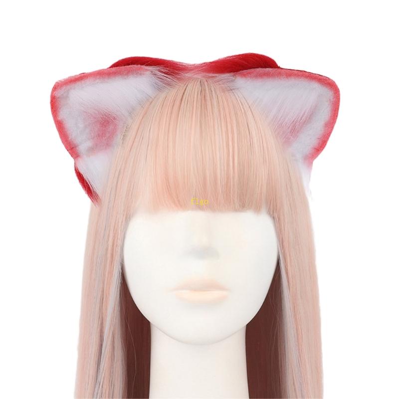 Băng Đô Tai Mèo Bông Hóa Trang Nhân Vật Anime Cho Nữ