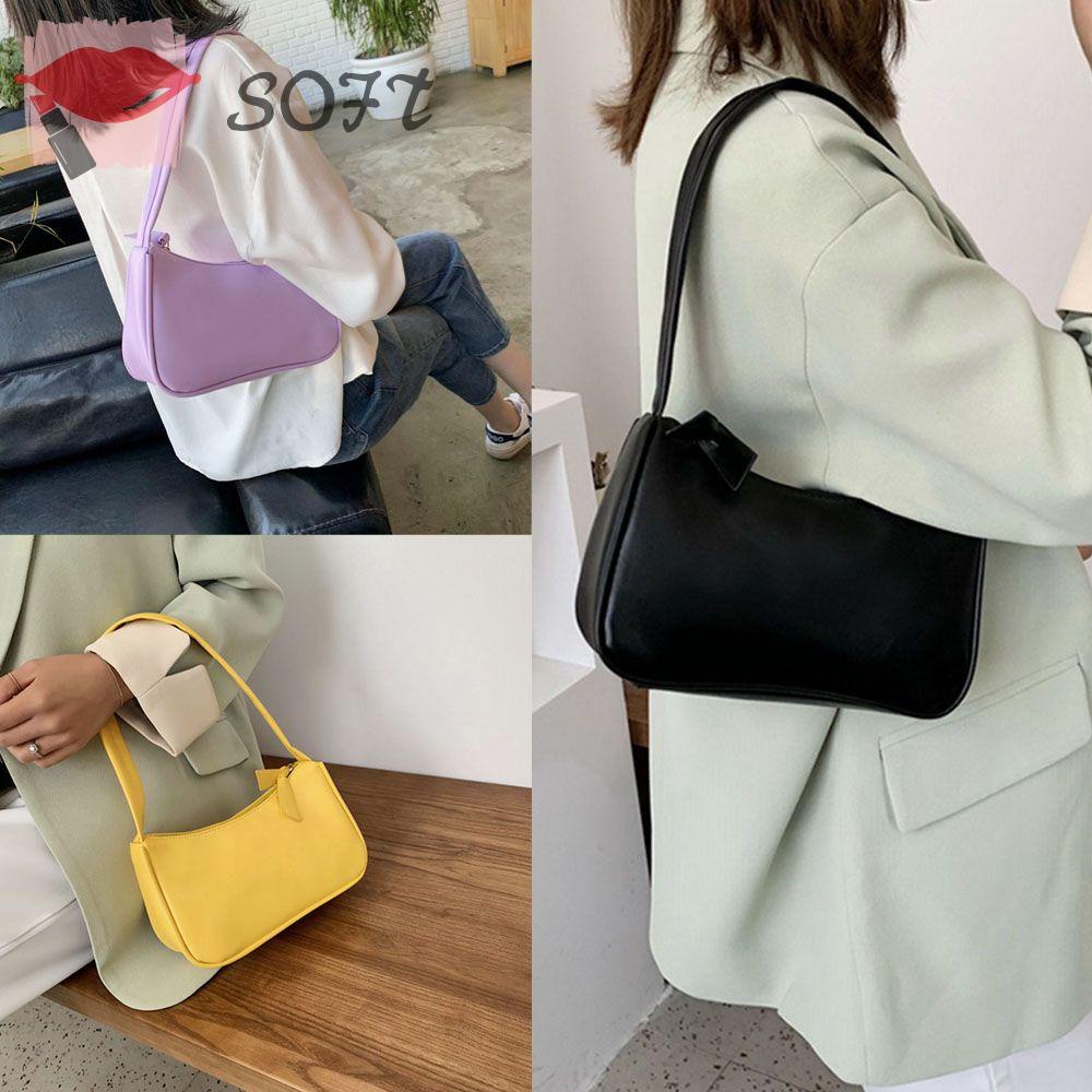 Túi Đeo Chéo Mini Có Khóa Kéo Phong Cách Retro Cho Nữ