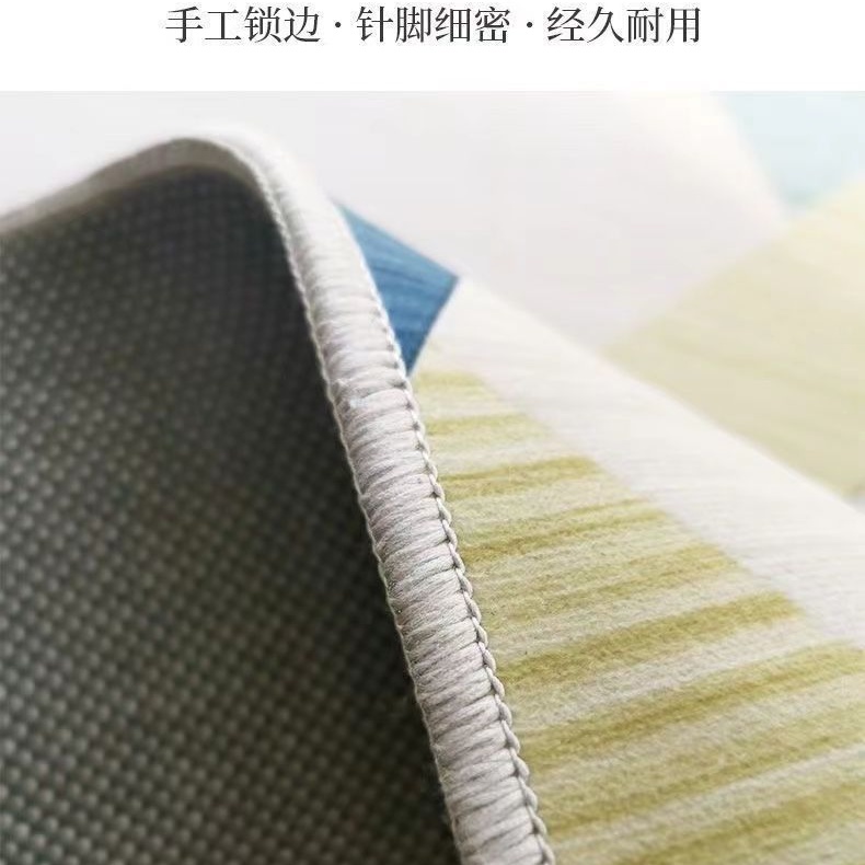 Thảm Nhung Trải Sàn Phòng Khách / Ngủ / Cà Phê Chống Trượt Kiểu Dáng Sang Trọng