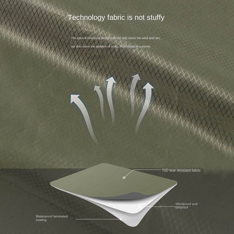 Chân Váy Dài Nghiêng Gọn Nhẹ Chống Nước Mưa Cho Hoạt Động Ngoài Trời