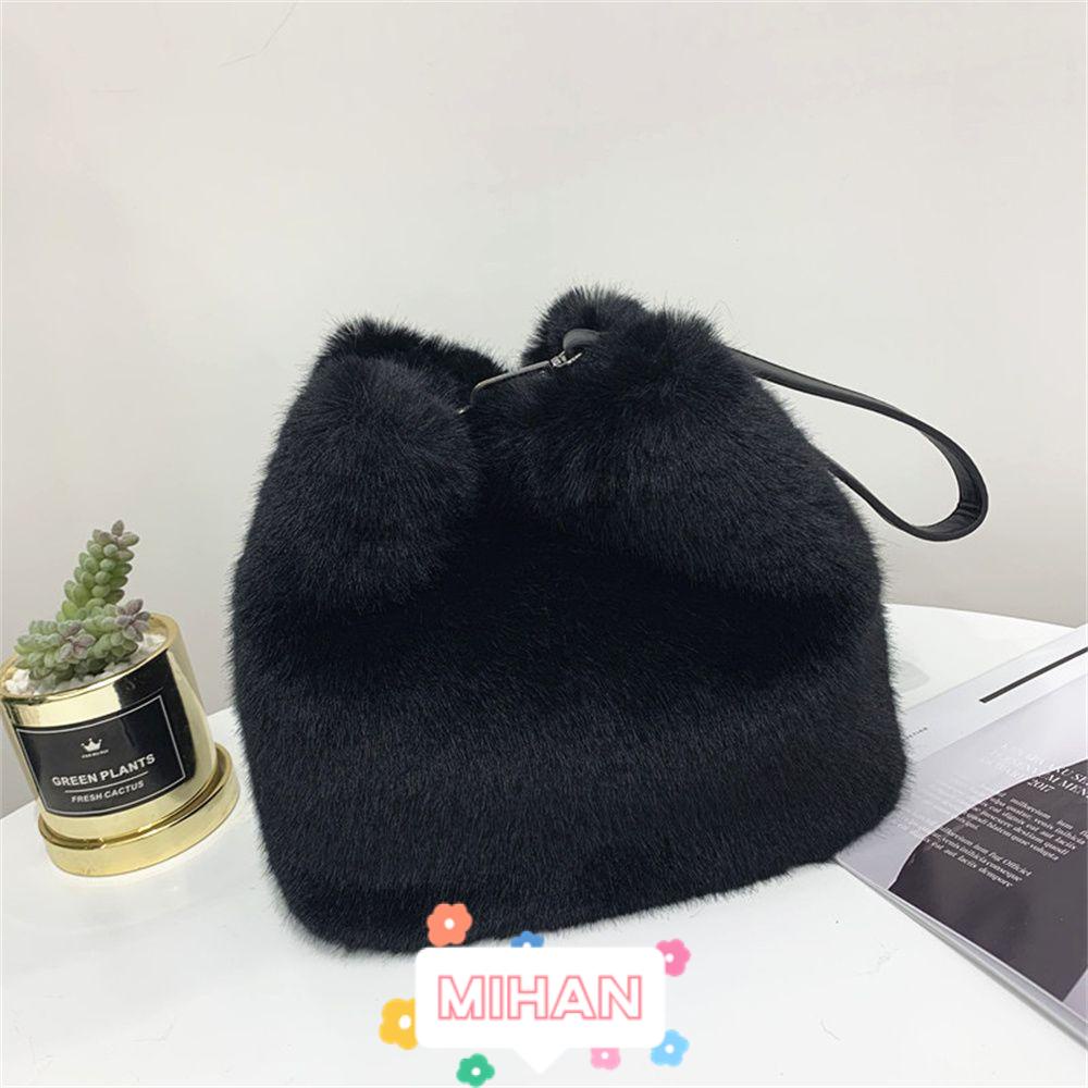 Túi Tote Phối Lông Thời Trang MIHAN1