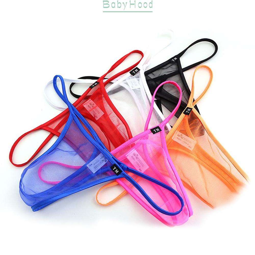 Quần Lót Lọt Khe Chữ T Bằng Nylon Thoáng Khí Cho Nam#Bbhoddd Bbhoddd