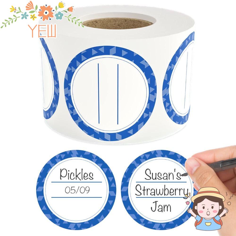 Nhãn Dán Tự Dính 2 Trong Màu Xanh Dương Tiện Dụng Cho Trường Học