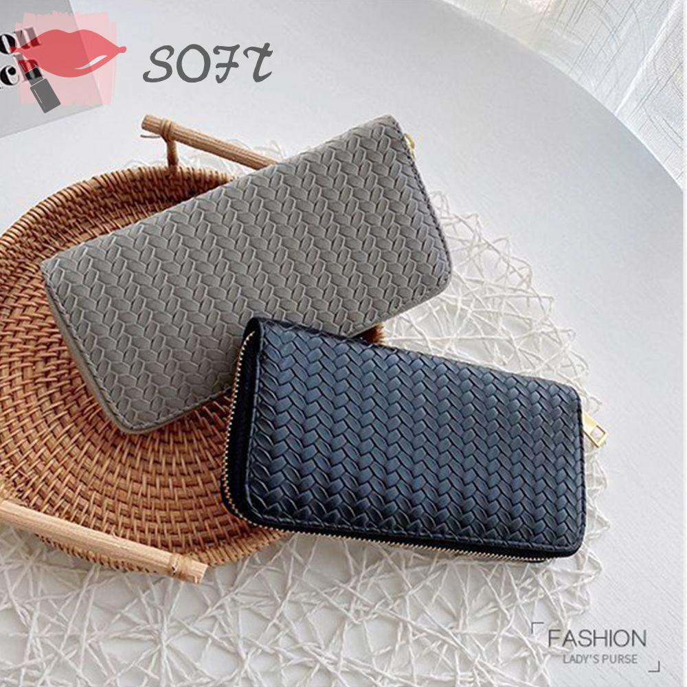 Ví Da Cầm Tay Dáng Dài Sức Chứa Lớn