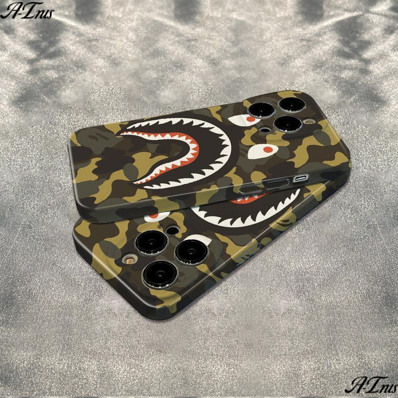 Ốp Điện Thoại Chống Sốc Phong Cách Cá Mập Đơn Giản Cho Apple Iphone 14pro 1211 6In 7813