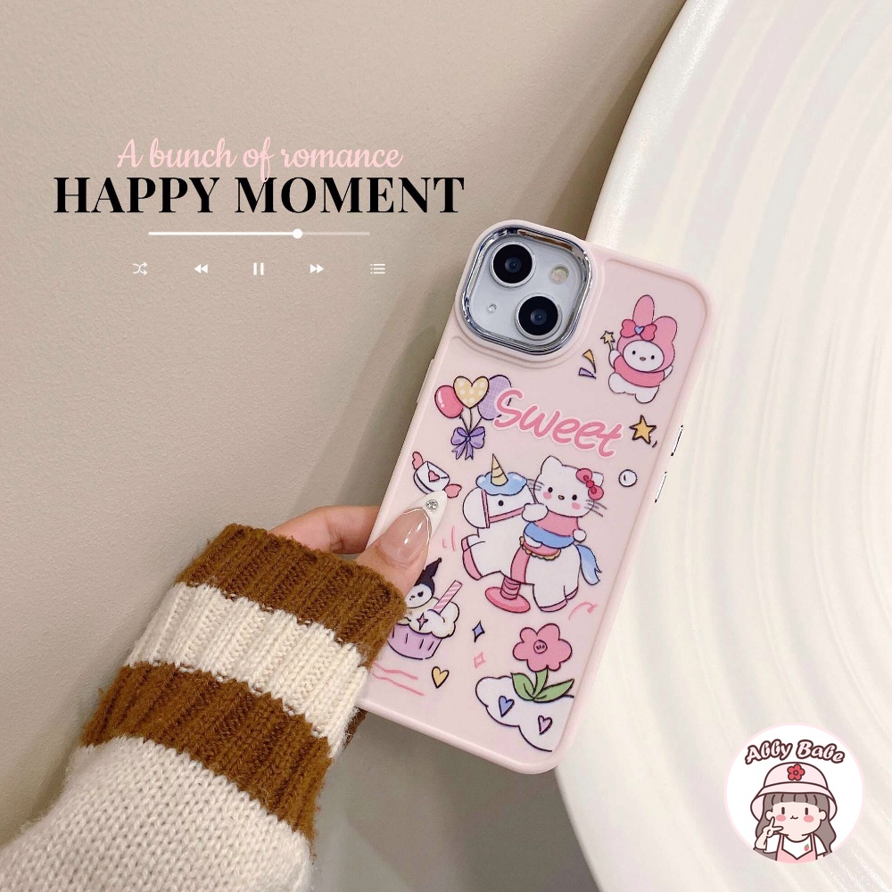 Ốp Điện Thoại TPU Mềm Bóng Chống Bẩn Chống Va Đập In Hình Melody Kuromi Cho IPhone 14 Pro Max 11 12 Pro Max X XS 7Plus