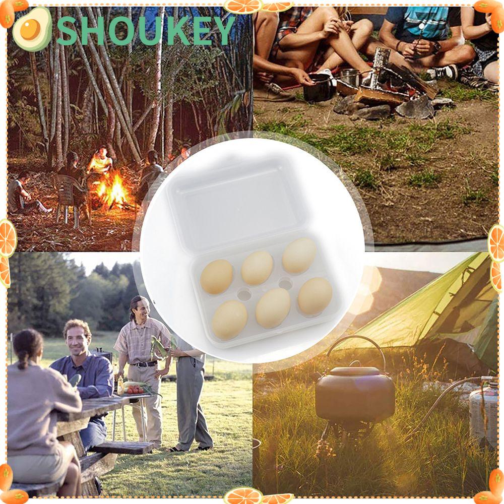 Hộp Carton 6 Ngăn Đựng Trứng Siêu Bền Tiện Dụng Mang Theo Du Lịch Cắm Trại