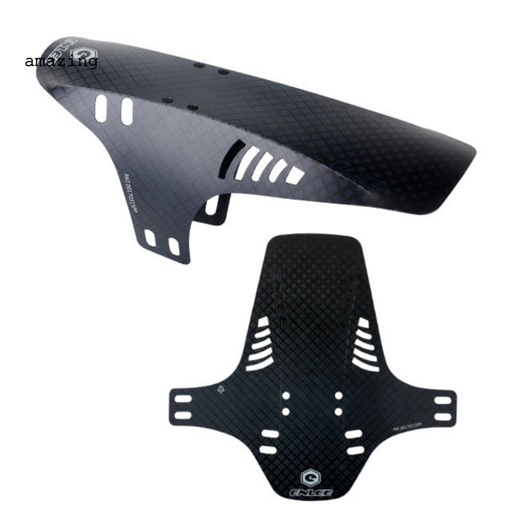 FENDER Bộ 2 Tấm Chắn Bùn Bằng Nhựa Chống Bụi Thông Dụng Cho Xe Đạp MTB