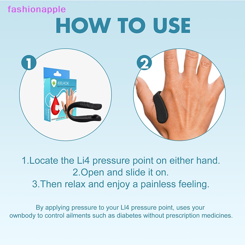 Kẹp Bấm Huyệt Kiểm Soát Đường Cho Diabetic Treatment Blood Glucose glory